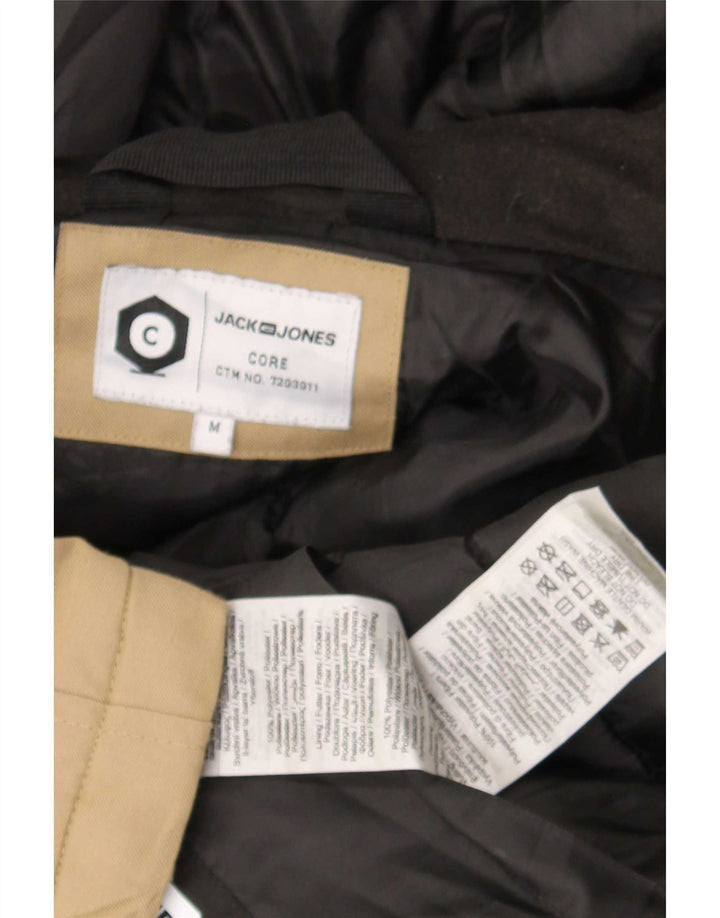 Giacca parka con cappuccio da uomo Jack & Jones UK 38 Poliestere beige medio