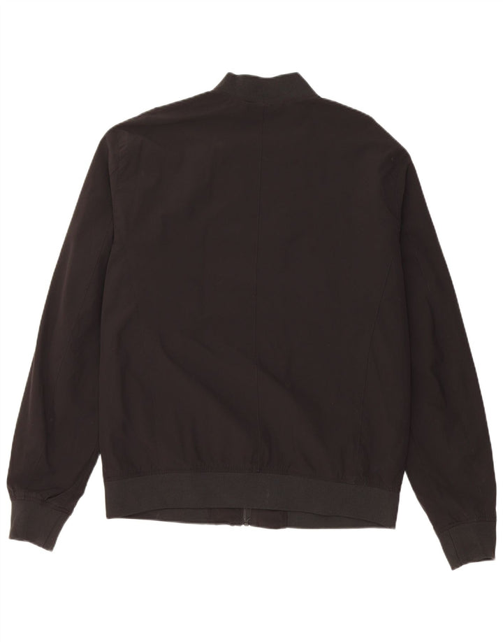 Giubbotto bomber da uomo ZARA UK 40 grande nylon nero