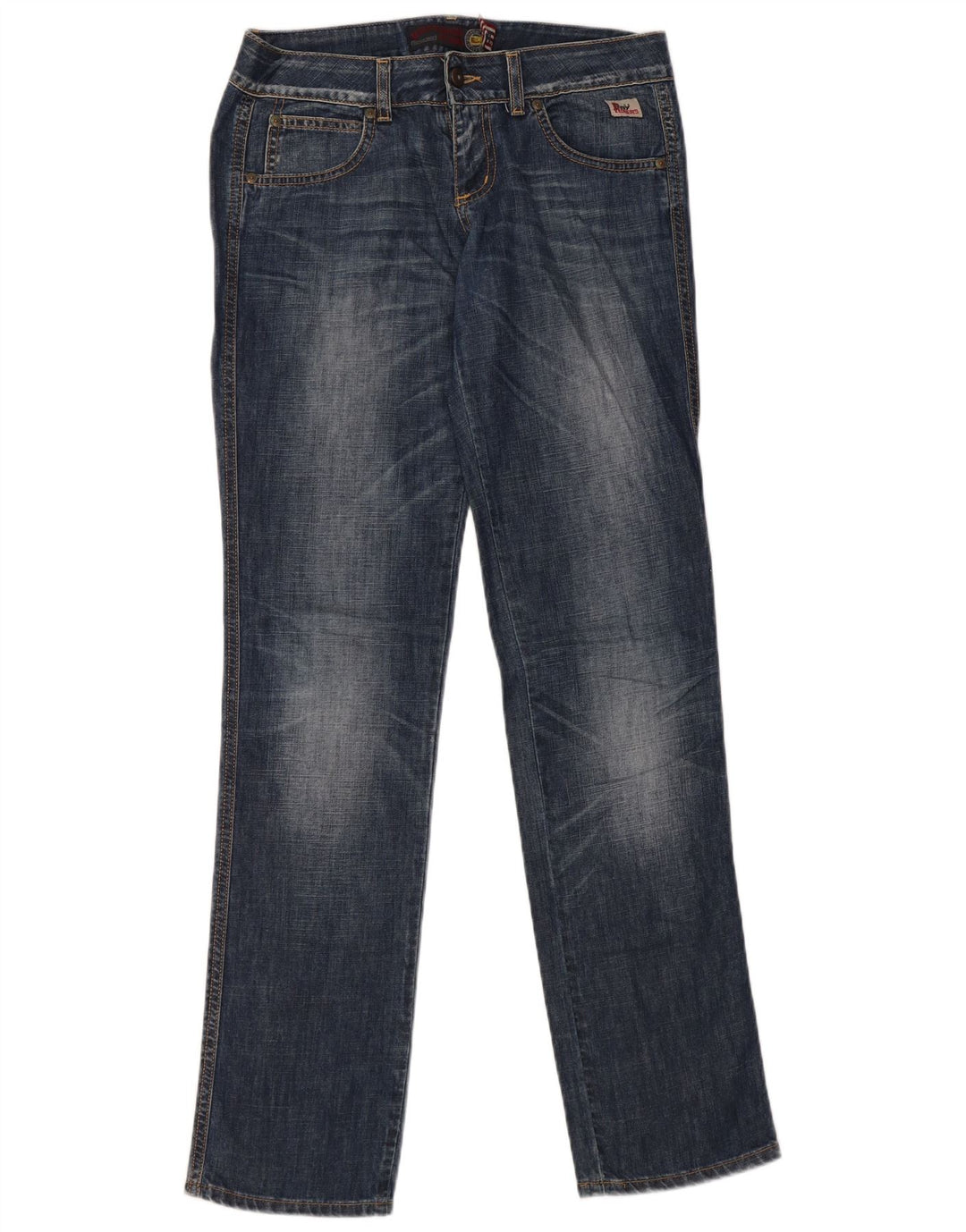 Jeans dritti da donna Roy Rogers W26 L33 Blu