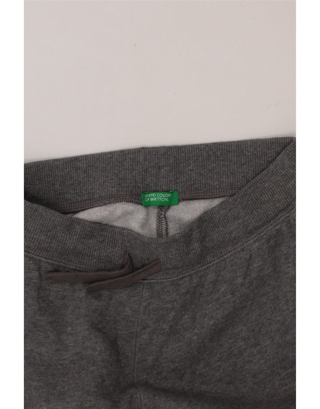 BENETTON Boys Tracksuit Trousers Joggers 7-8 Years  Grey Vintage Benetton and Second-Hand Benetton from Messina Hembry 