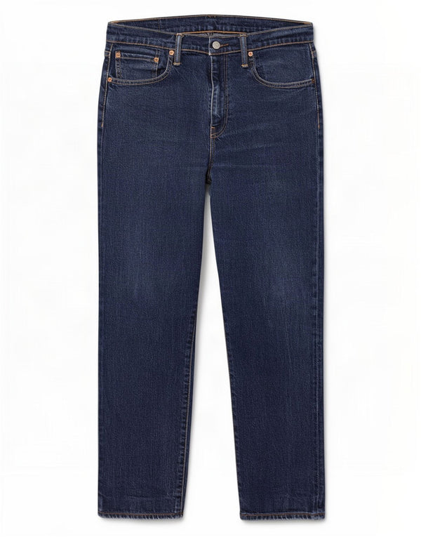 Jeans Levi's da uomo 502 affusolati W33 L28 cotone blu navy