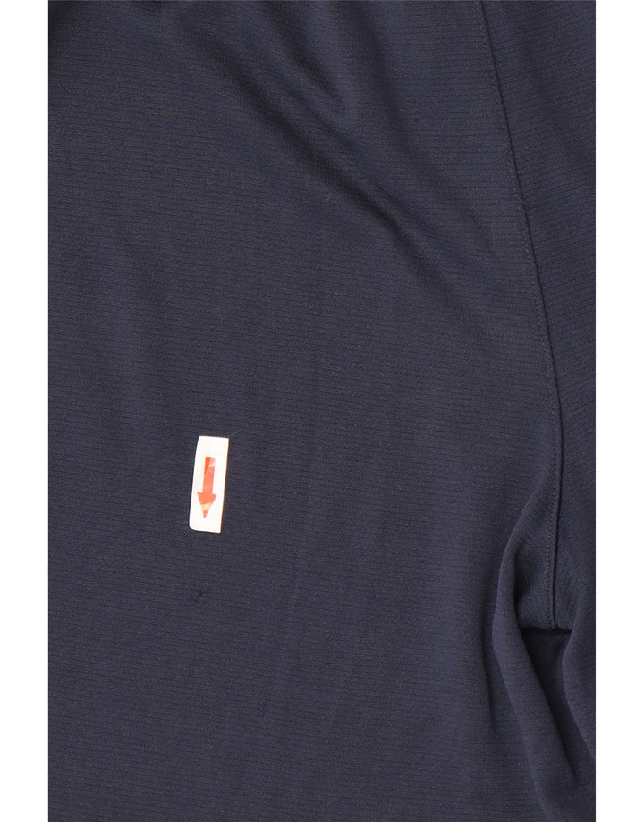 Pantaloncini sportivi Nike da ragazzo Dri Fit 10-11 anni medio blu navy poliestere