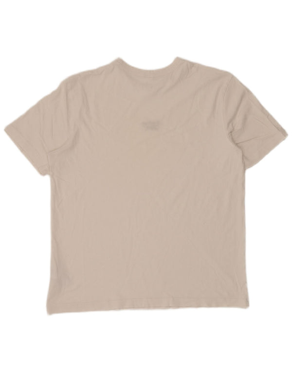 T-shirt da uomo REEBOK Top Small in cotone bianco