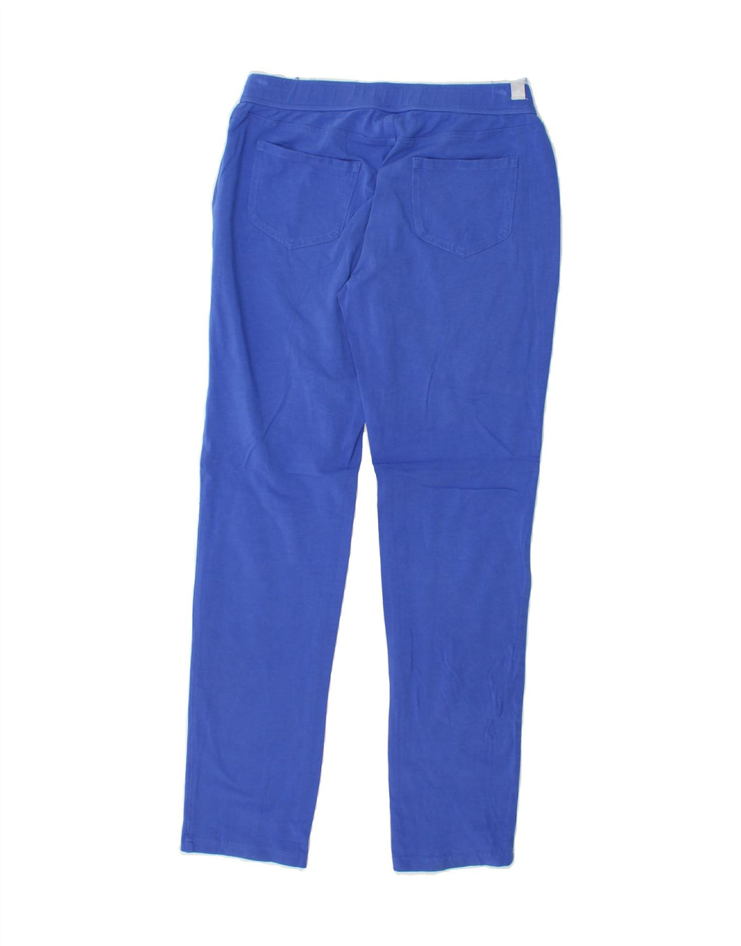 ADIDAS Womens Slim Casual Trousers Medium W28 L29 Blue Cotton Vintage Adidas and Second-Hand Adidas from Messina Hembry 