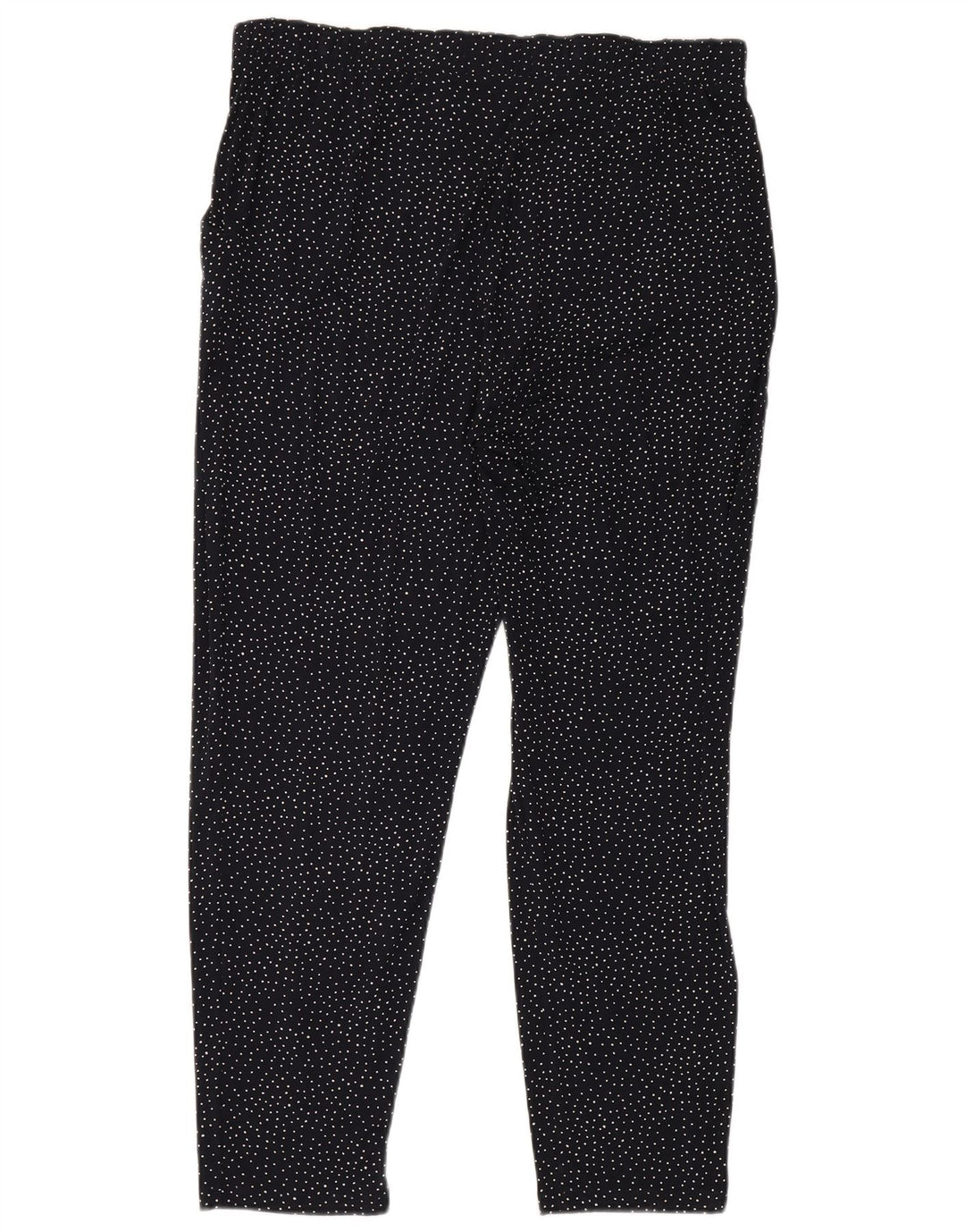 Leggings da donna Marks & Spencer UK 18 XL viscosa a pois blu navy