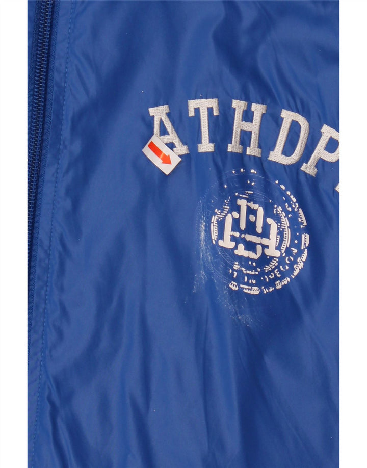 Giacca da ginnastica grafica da uomo NIKE XL in nylon blu