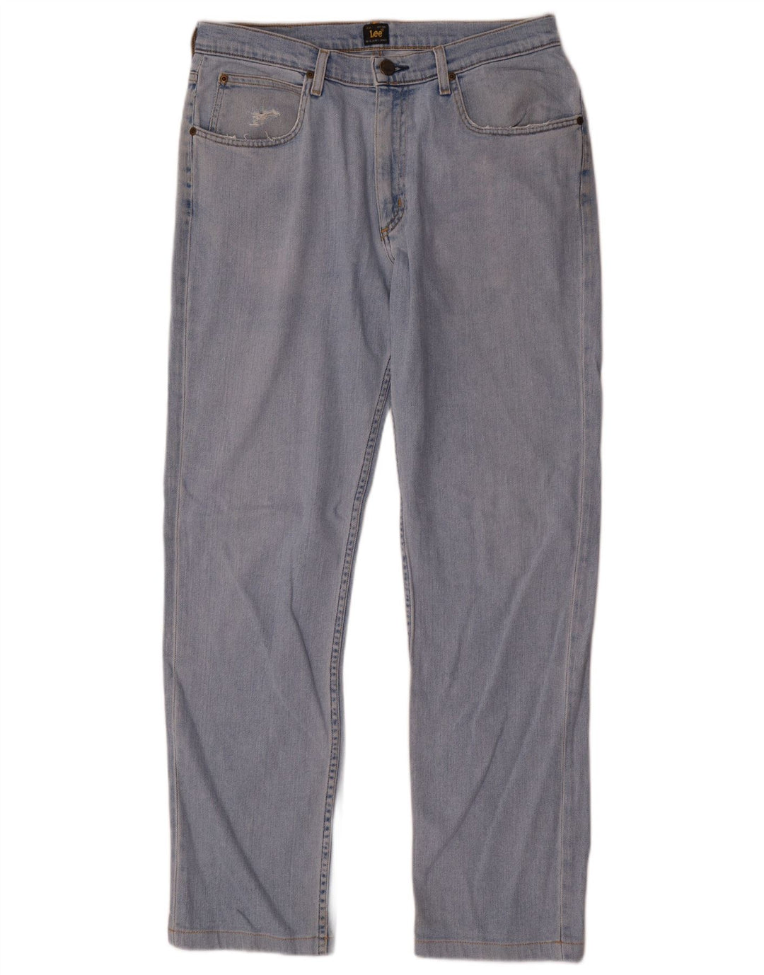 Jeans dritti da uomo Lee Brooklyn W33 L32 cotone blu