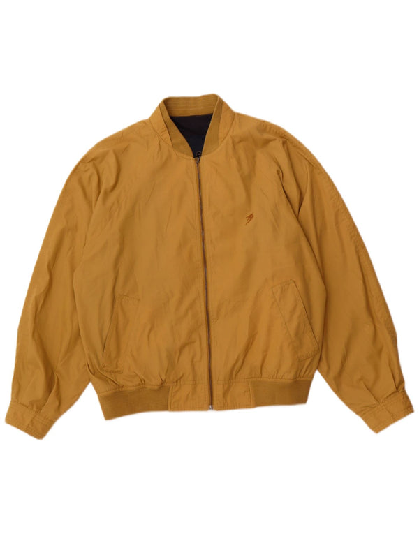 Giubbotto bomber da uomo indossabile sopra UK 42 XL Cachi