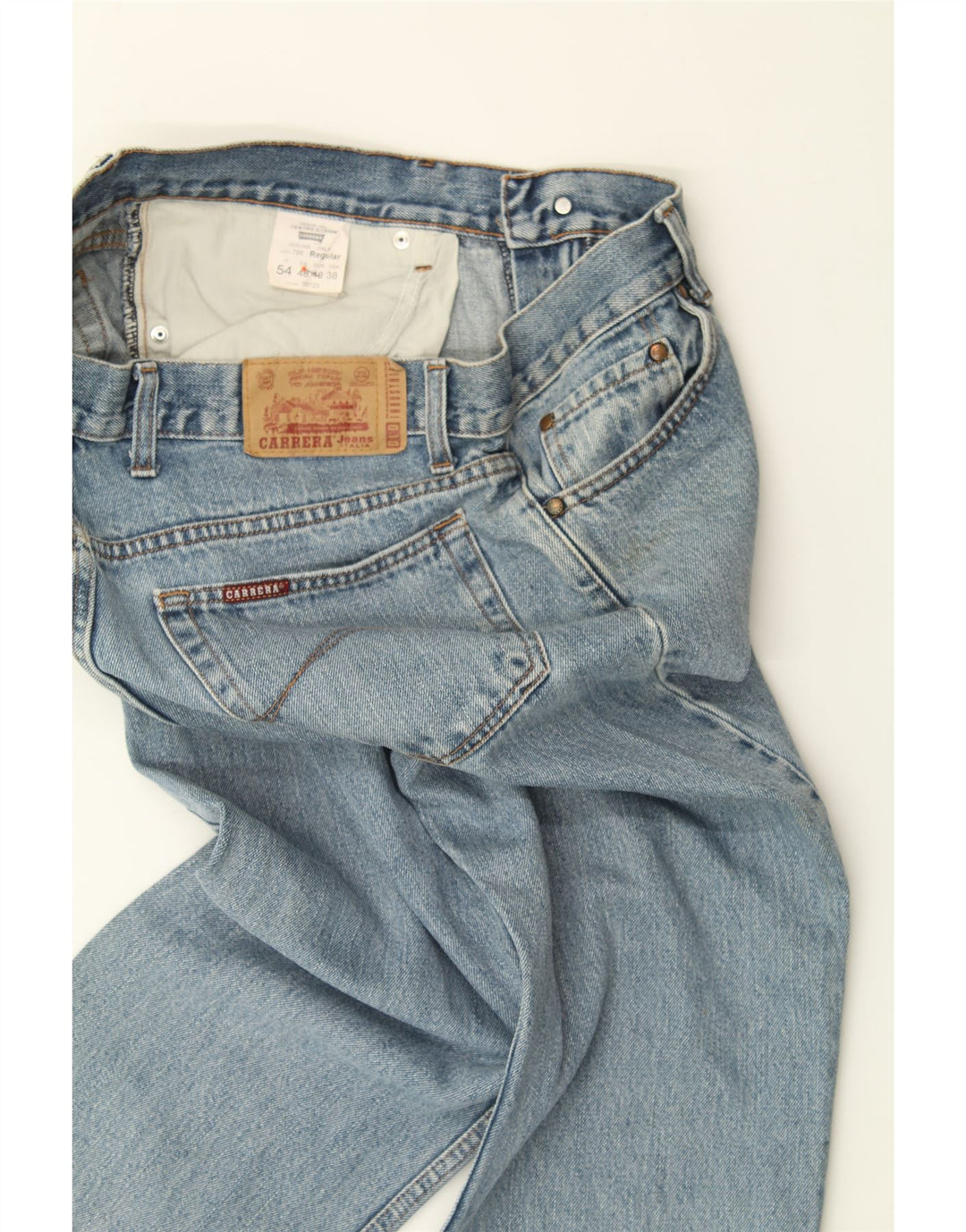 CARRERA Jeans dritti da uomo 700 W38 L25 cotone blu