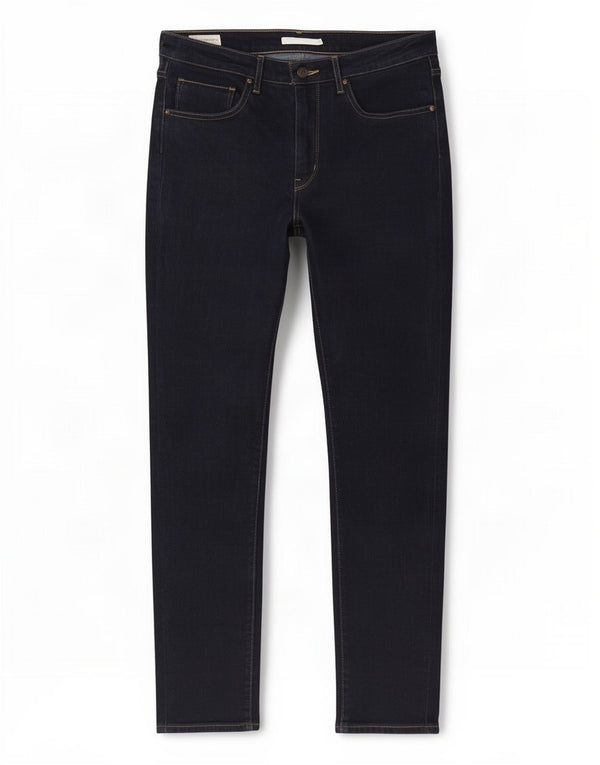 Jeans skinny a vita alta Levi's 721 da donna W30 L28 Lycra blu navy