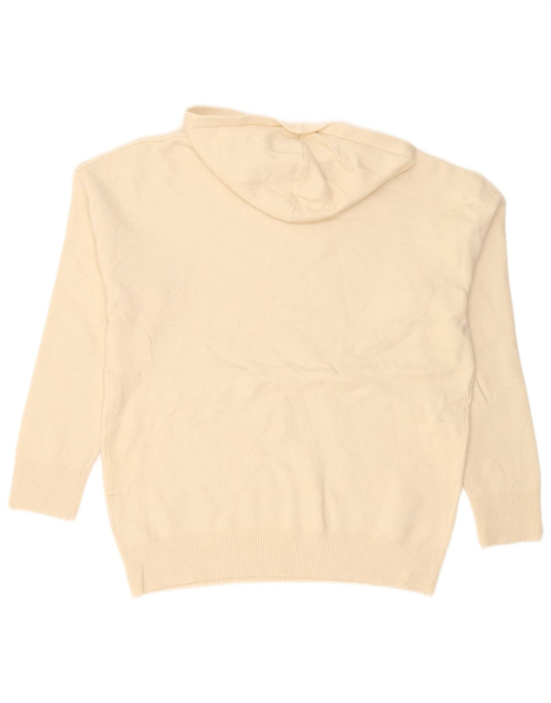 Maglione con cappuccio da uomo Zara piccolo bianco sporco
