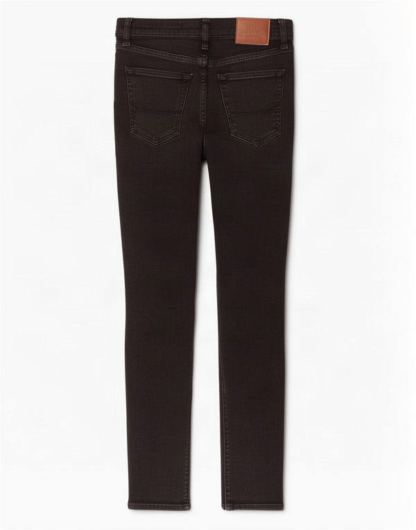 Jeans skinny invecchiati elasticizzati Hollister da donna W31 L29 cotone nero