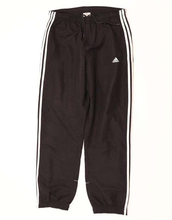 Pantaloni da tuta da uomo Adidas Joggers UK 40/42 Medium Nero Poliestere