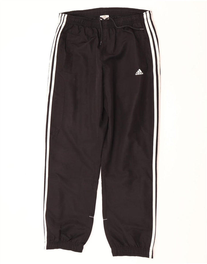 Pantaloni da tuta da uomo Adidas Joggers UK 40/42 Medium Nero Poliestere