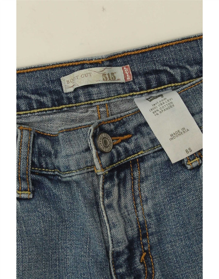 Jeans Levi's 515 Bootcut da donna W30 L29 in cotone blu
