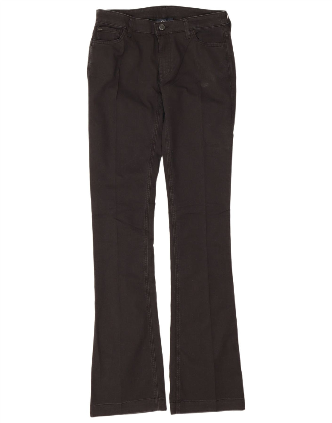 Jeans svasati da donna Armani W29 L35 cotone nero