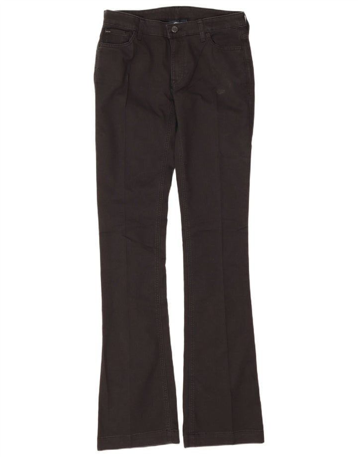 Jeans svasati da donna Armani W29 L35 cotone nero