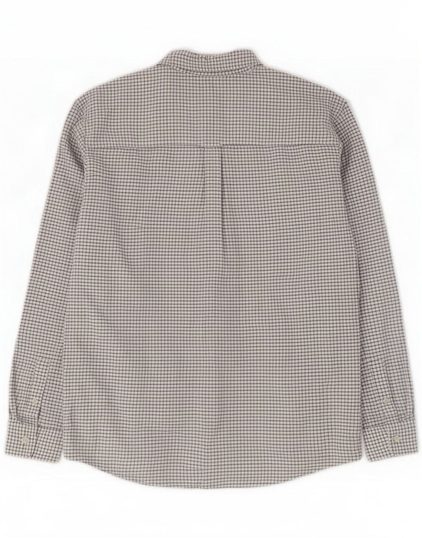 Chaps Camicia da uomo 2XL Cotone a quadri bianco