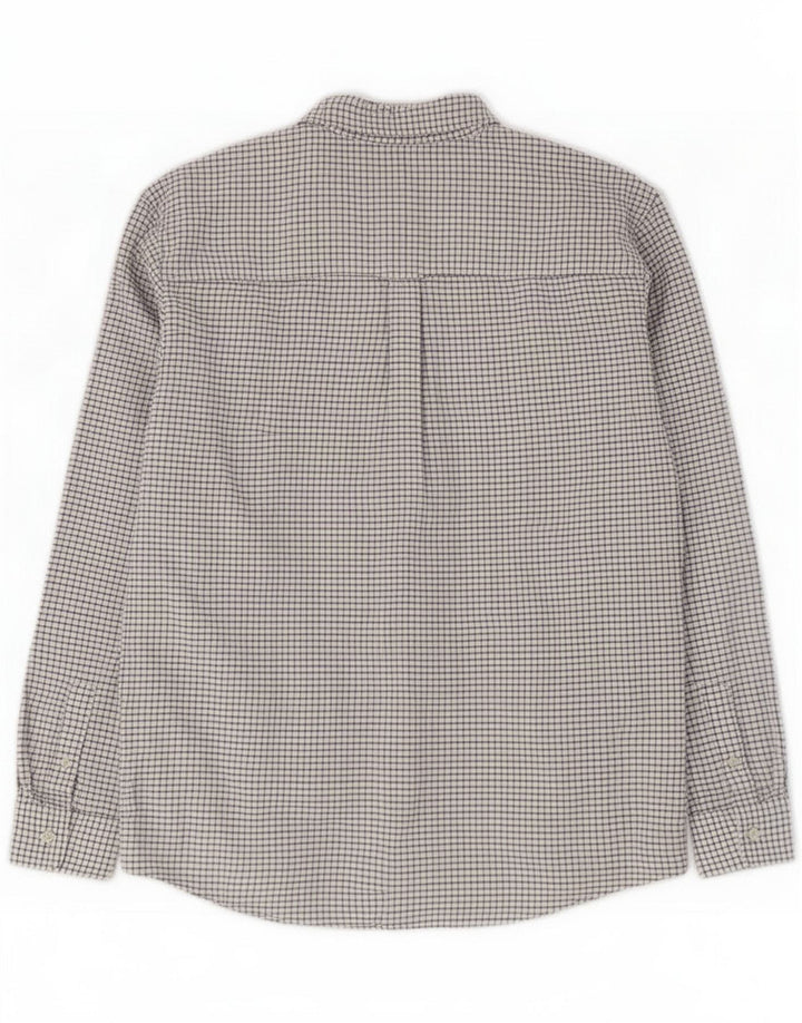 Chaps Camicia da uomo 2XL Cotone a quadri bianco