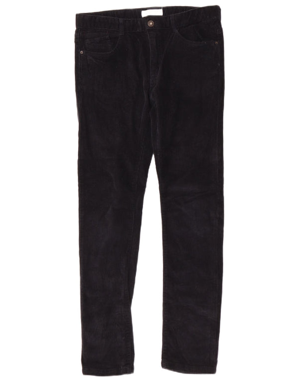 Pantaloni slim in velluto a coste Zara da ragazzo 13-14 anni W30 L29 Neri