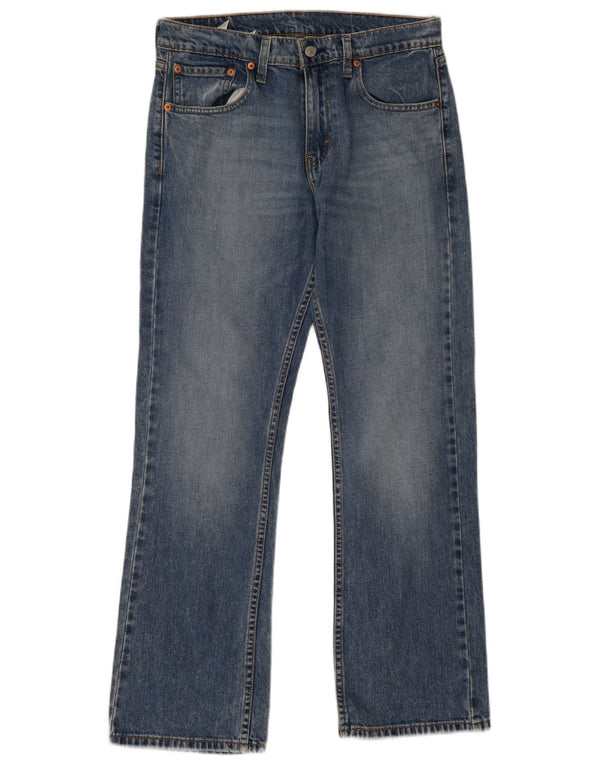 Levi's Mens 527 Slim Bootcut Jeans W32 L30 Blue Cotton