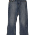 Levi's Uomo 527 Jeans Bootcut Slim W32 L30 Cotone Blu