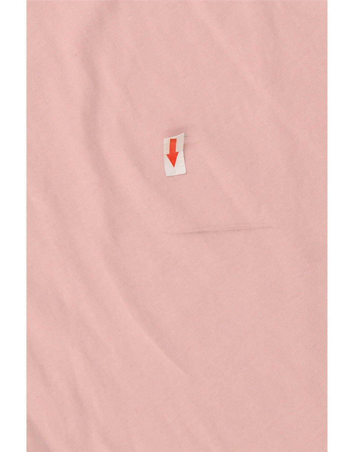 T-shirt da donna Ellesse Top UK 14 cotone rosa medio