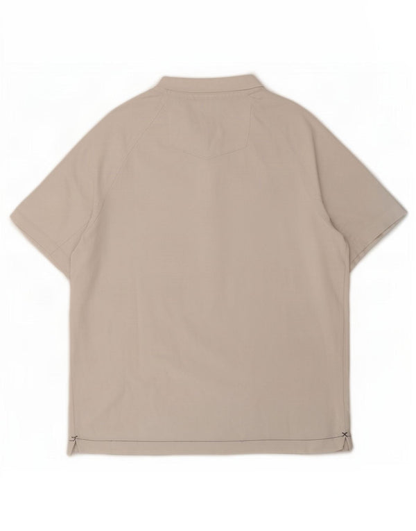 T-shirt da uomo Fat Face Top in cotone bianco medio
