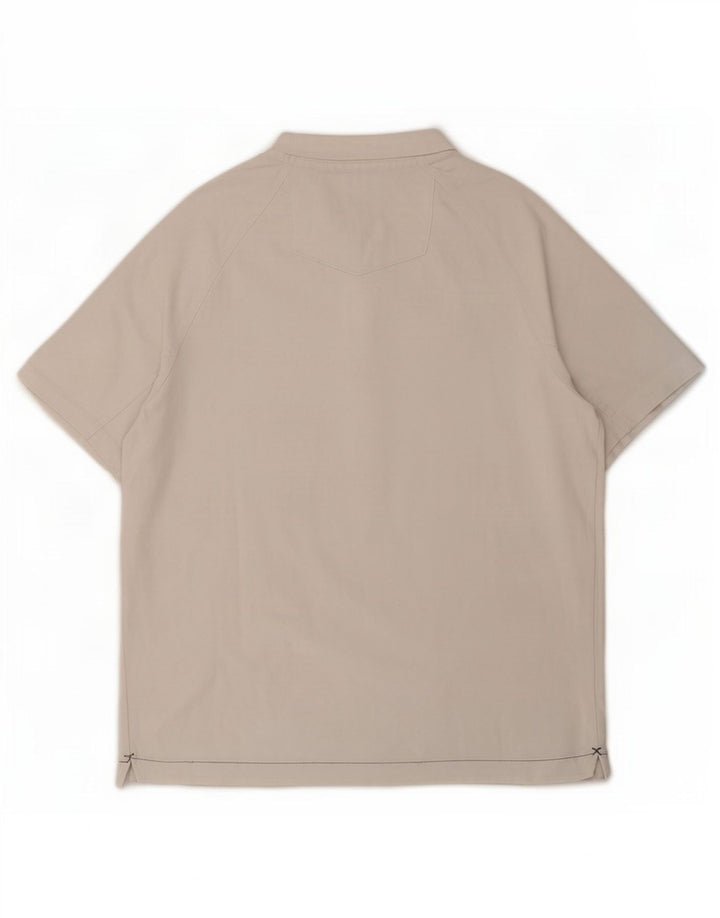 T-shirt da uomo Fat Face Top in cotone bianco medio