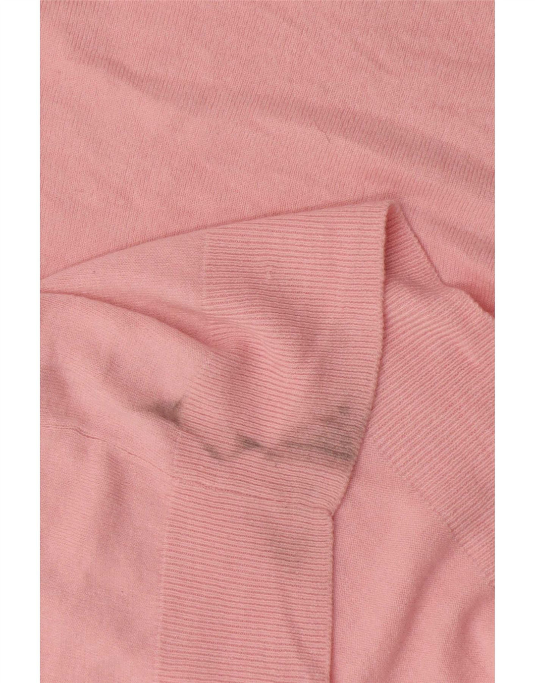 Maglione da uomo Marks & Spencer con scollo a V blu Harbour, acrilico rosa medio