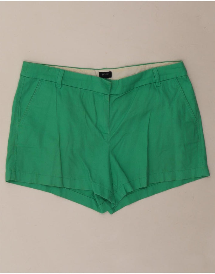 Pantaloncini chino da donna J. CREW US 14 XL W36 cotone verde