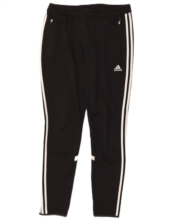 Pantaloni da tuta ADIDAS Climacool da donna UK 12/14 Medio Nero