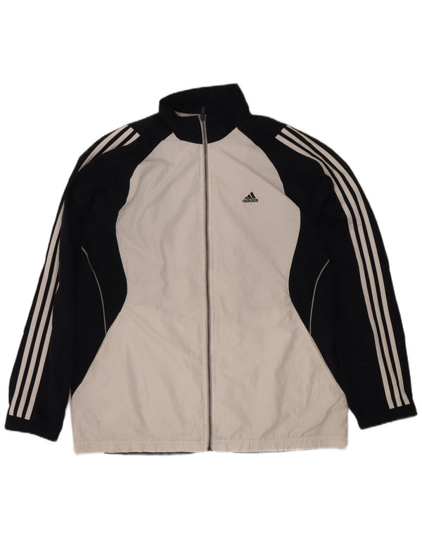 Giacca da uomo Adidas Climacool Top Jacket Large Blu Navy Colourblock