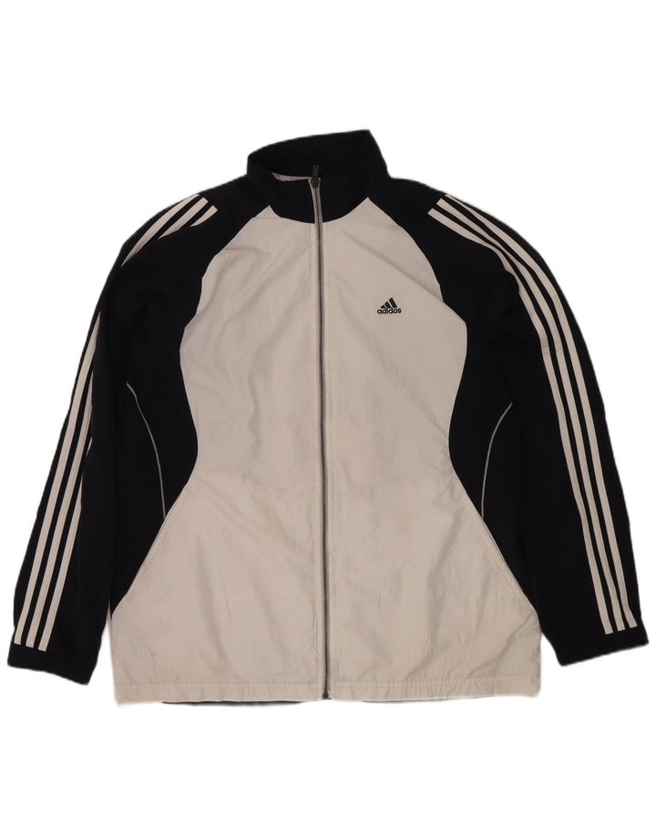 Giacca da uomo Adidas Climacool Top Jacket Large Blu Navy Colourblock