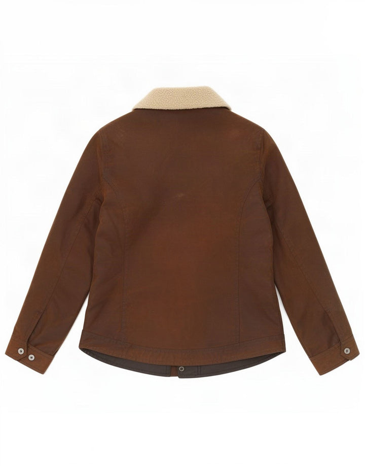 Giacca da donna in cotone cerato Barbour UK 8 piccola marrone