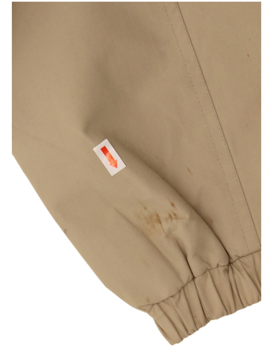Giubbotto bomber da uomo Asics UK 40 Large Beige in poliammide