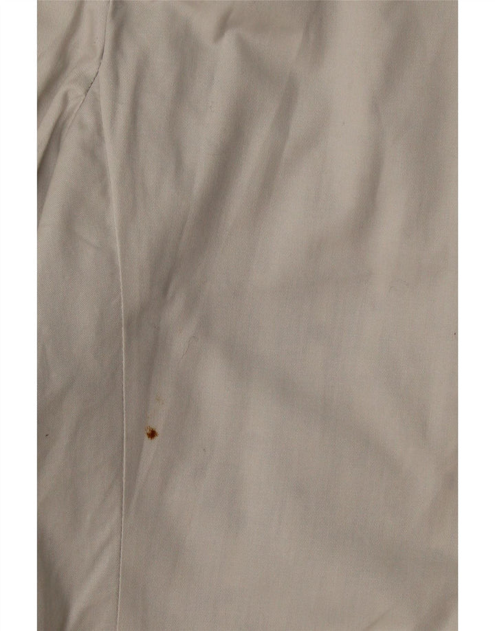 EQUIPMENT Giacca blazer da uomo a 2 bottoni UK 40 grande cotone grigio