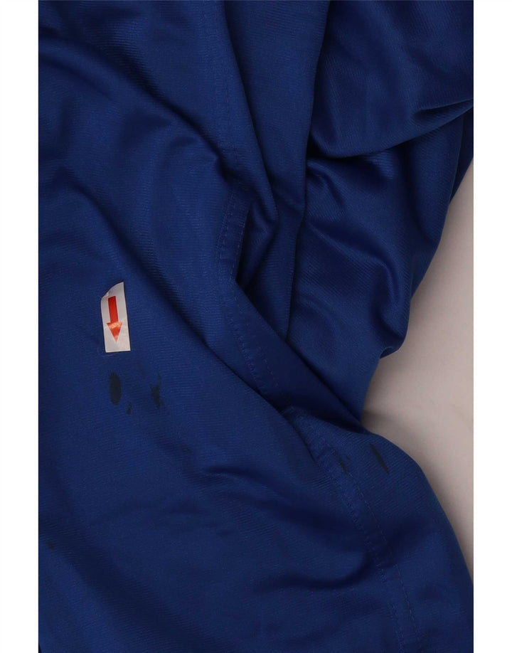Giacca da ginnastica grafica da uomo Givova 5XL blu poliestere color block