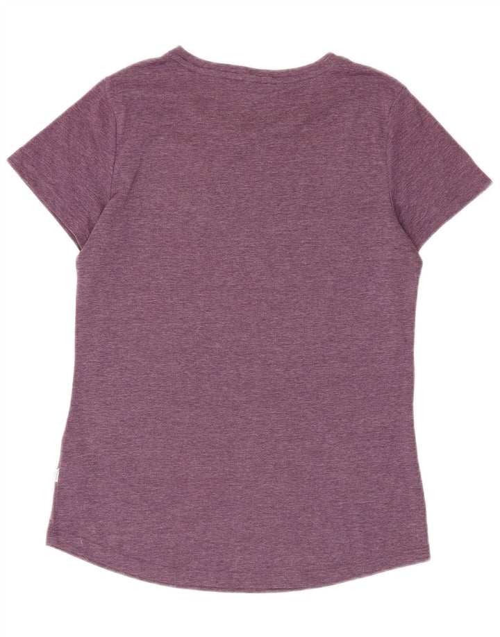 T-shirt grafica da donna Puma Top UK 12 poliestere viola medio