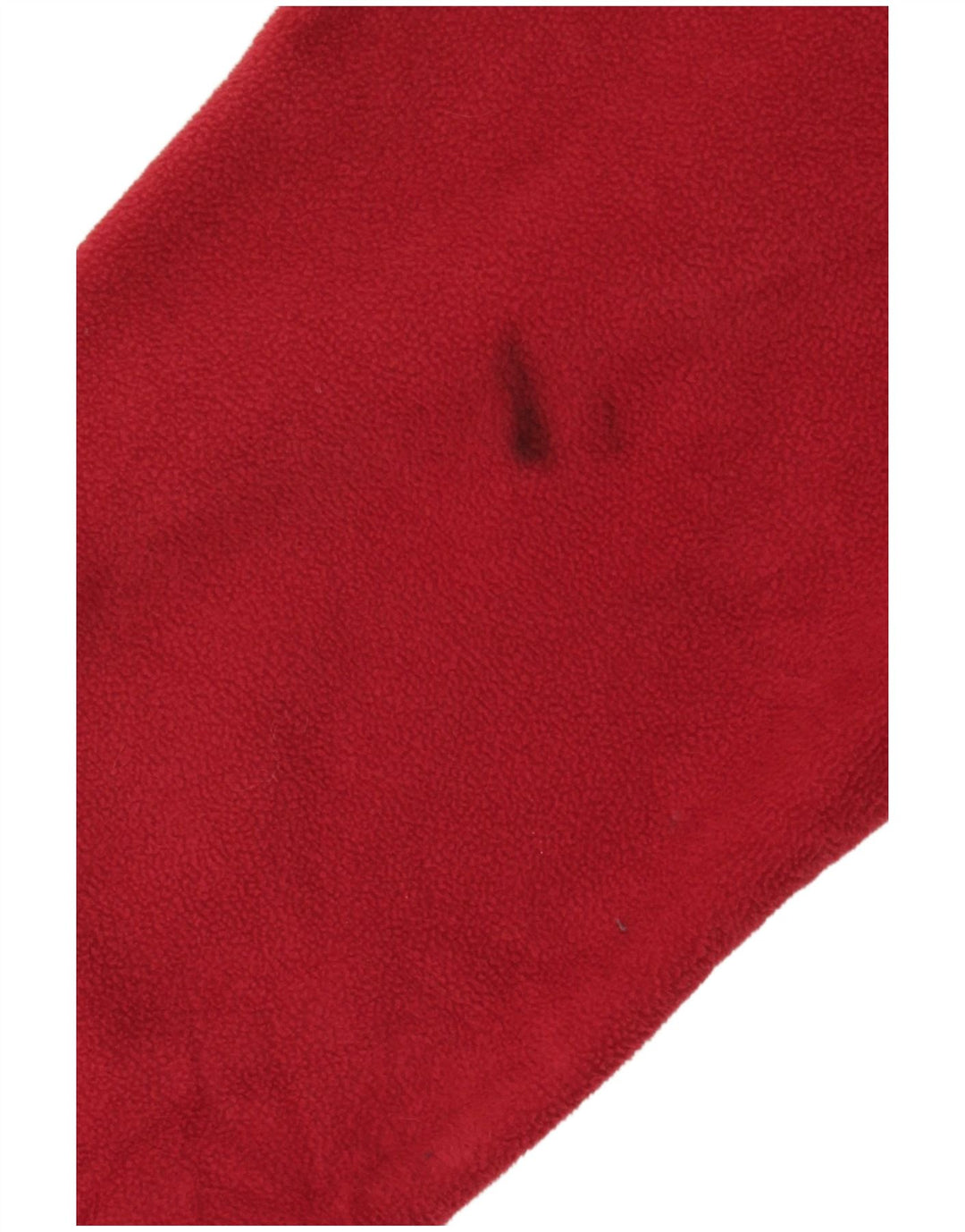 Giacca in pile oversize da donna L.L.Bean UK 10 piccola rossa in poliestere