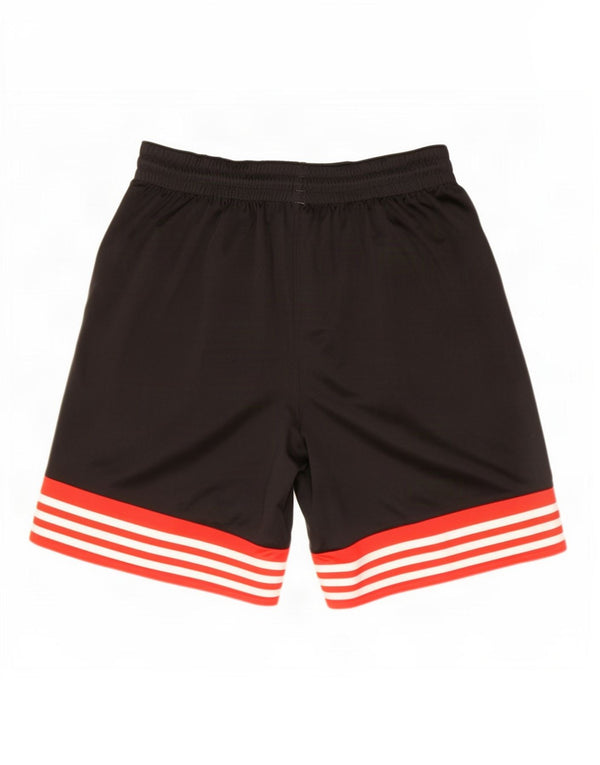 Pantaloncini sportivi Adidas da uomo Chicago Bulls Graphic Sport Large Black Colourblock
