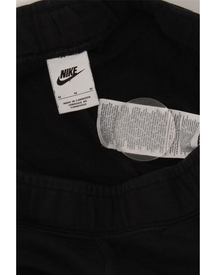 Pantaloni da tuta Nike Graphic Cargo da uomo, pantaloni da jogging, cotone medio nero