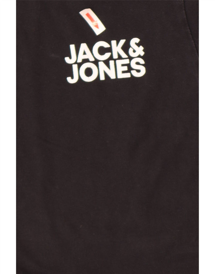 T-shirt da donna Jack & Jones Top UK 12 cotone medio nero