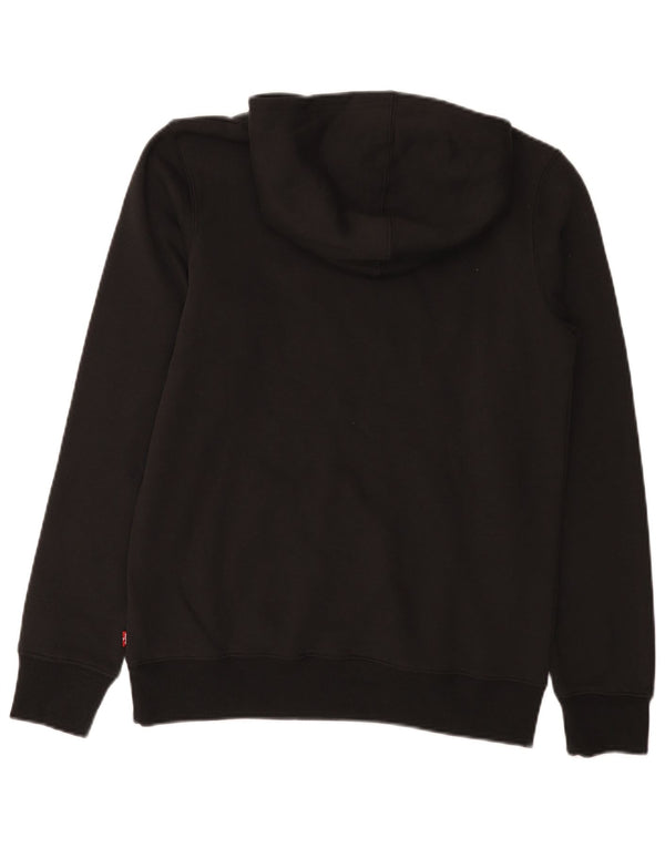 Maglione con cappuccio grafico Levi's per ragazzi 15-16 anni in cotone nero