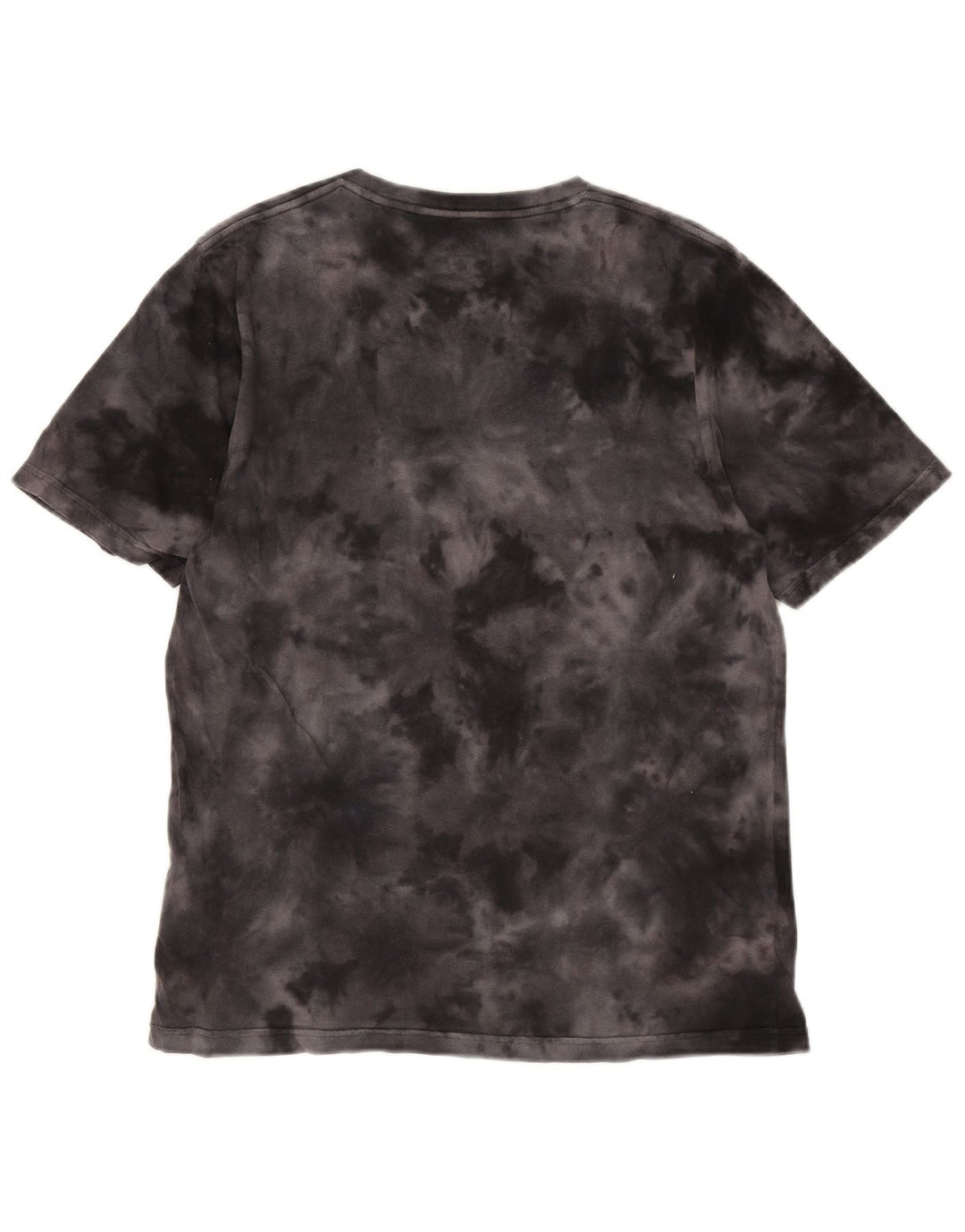 T-shirt grafica da uomo Hurley Top in cotone tie-dye medio nero