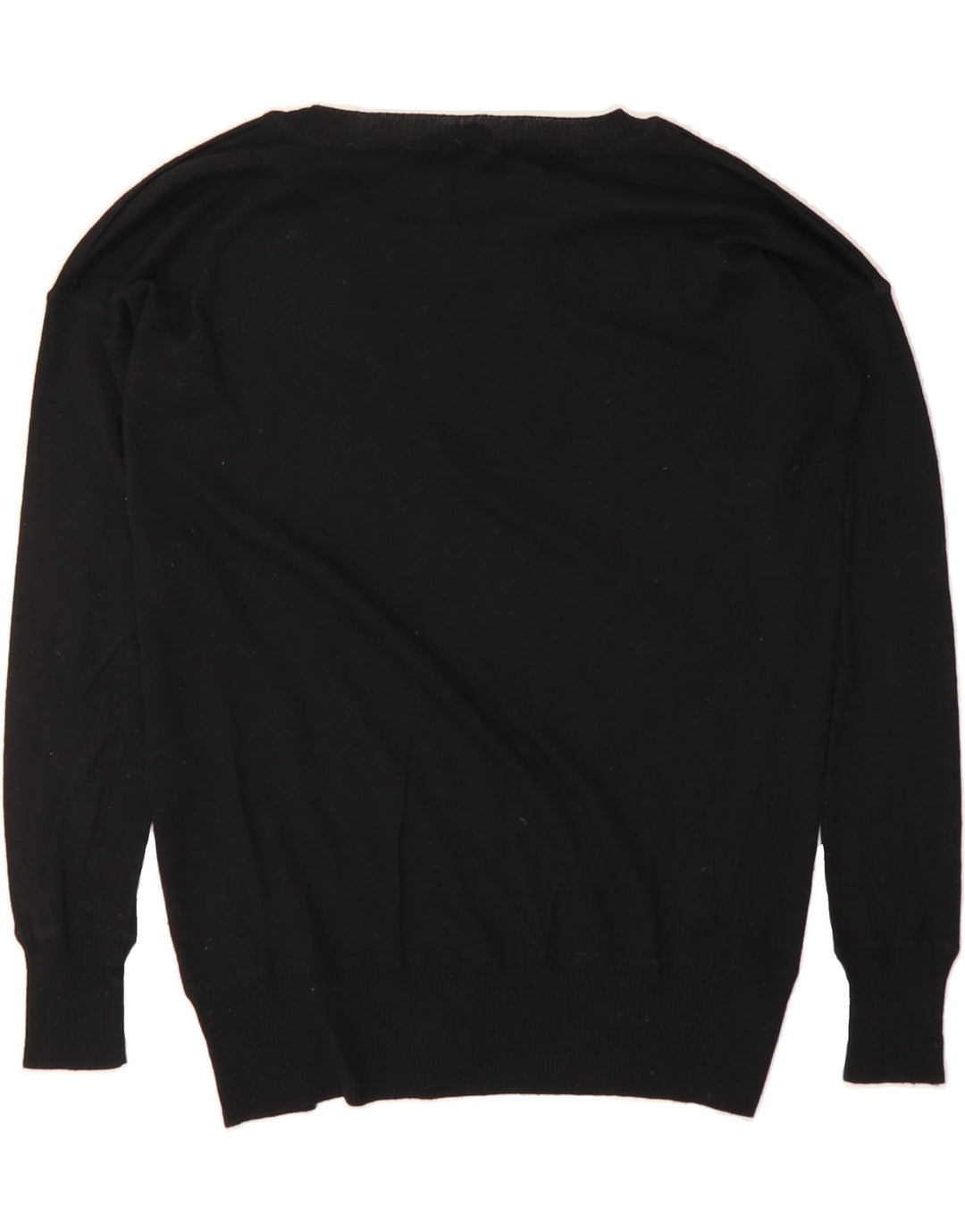 FRENCH CONNECTION Womens Crew Neck Jumper Sweater UK 10 Small Black Vintage French Connection and Second-Hand French Connection from Messina Hembry 