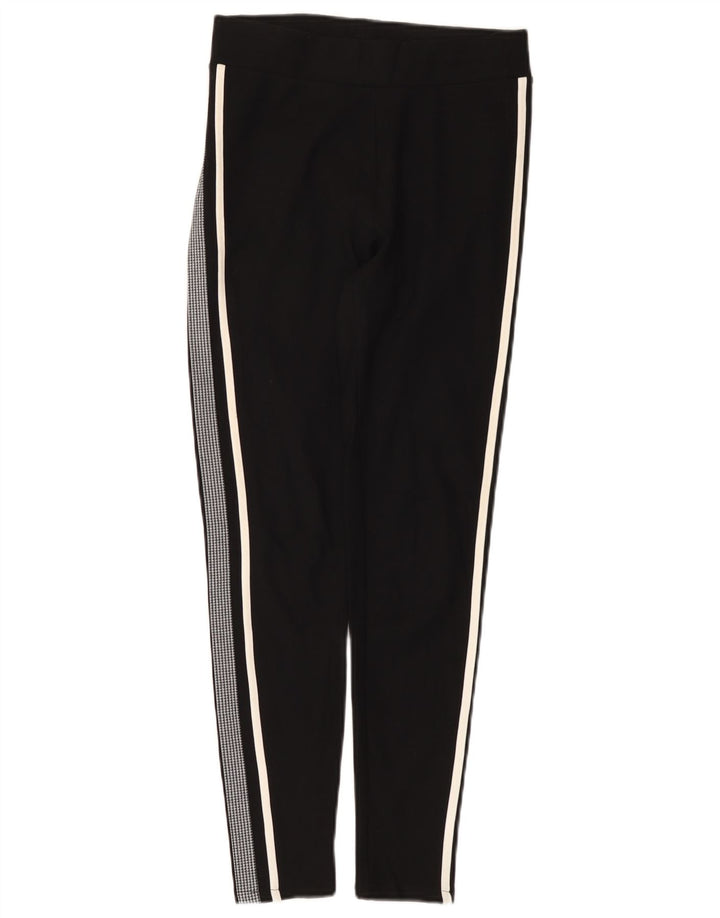 Leggings da donna Marks & Spencer UK 8 Small Nero Colourblock Viscosa