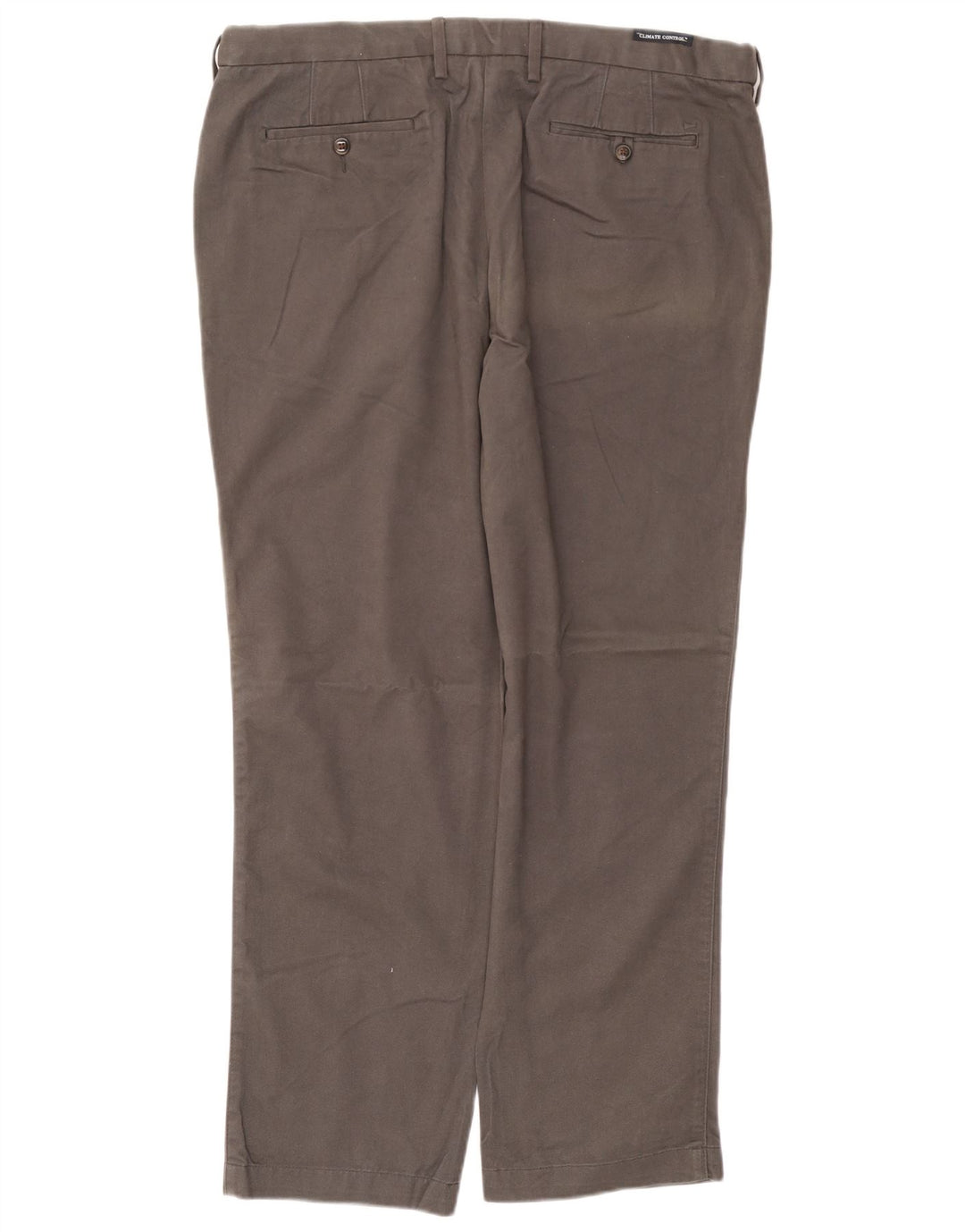 Pantaloni chino dritti Marks & Spencer da uomo blu Harbour W40 L31 grigi