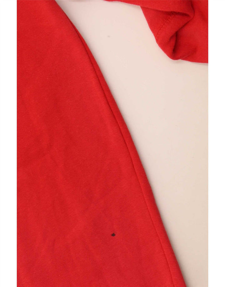 Felpa grafica da uomo Champion Felpa piccola in cotone rosso
