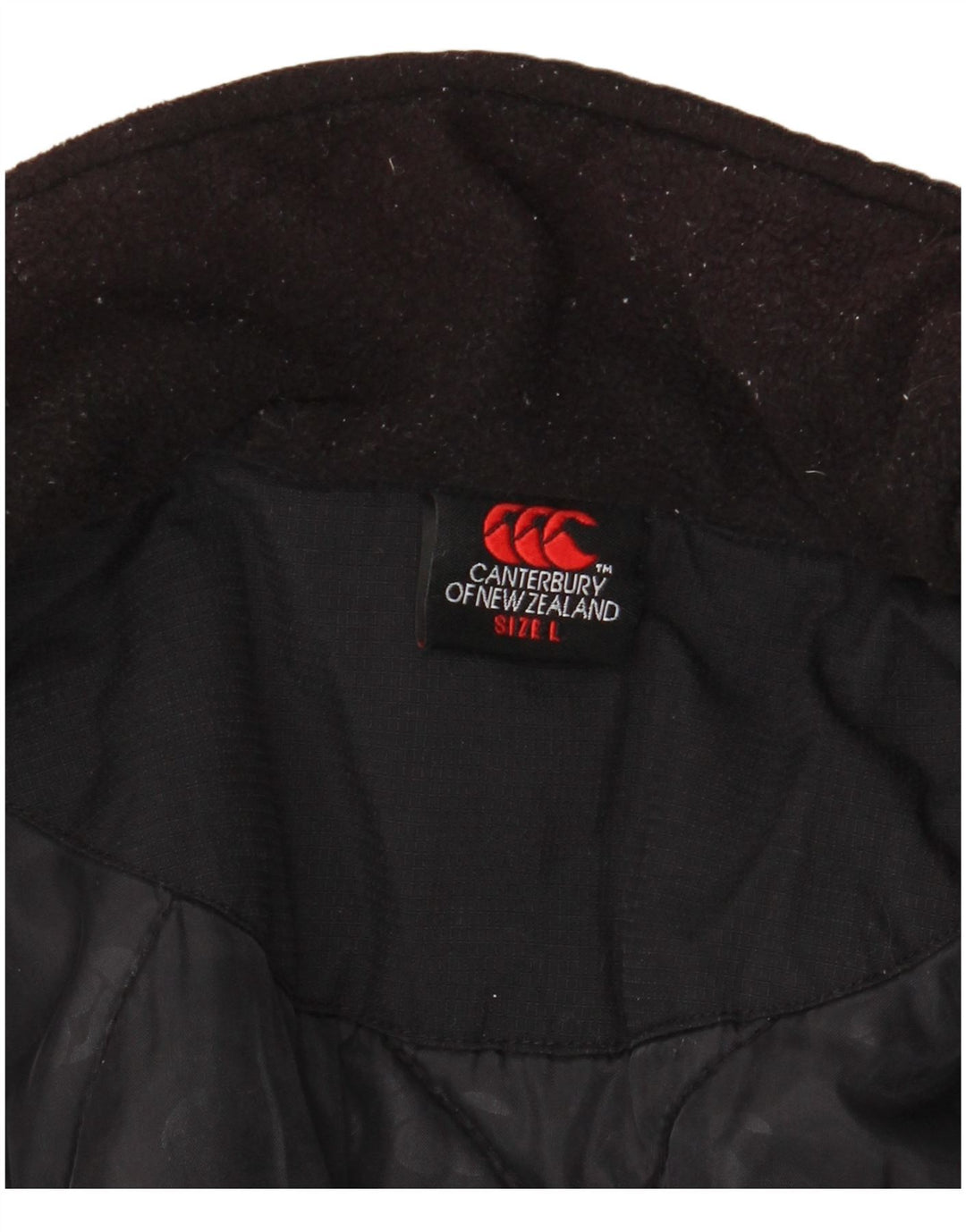 Giacca a vento da uomo Canterbury UK 40 Large Black Colourblock